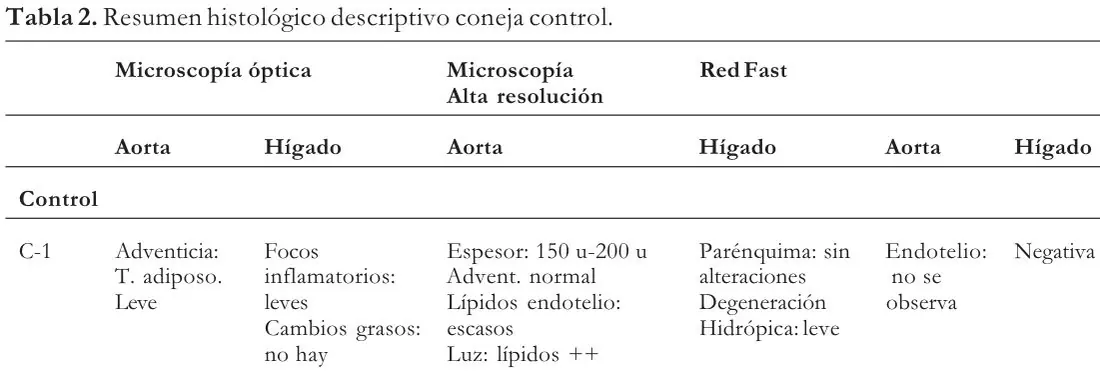 Tabla 2 del artículo